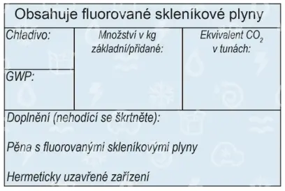 samolepa pro zařízení - univerzální 2017